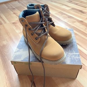 Camel Boots - men 5.5